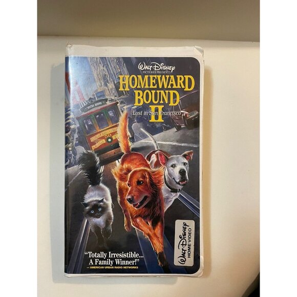 Homeward Bound 2 - Lost in San Francisco (VHS, 1996) Wb1 - Picture 1 of 9